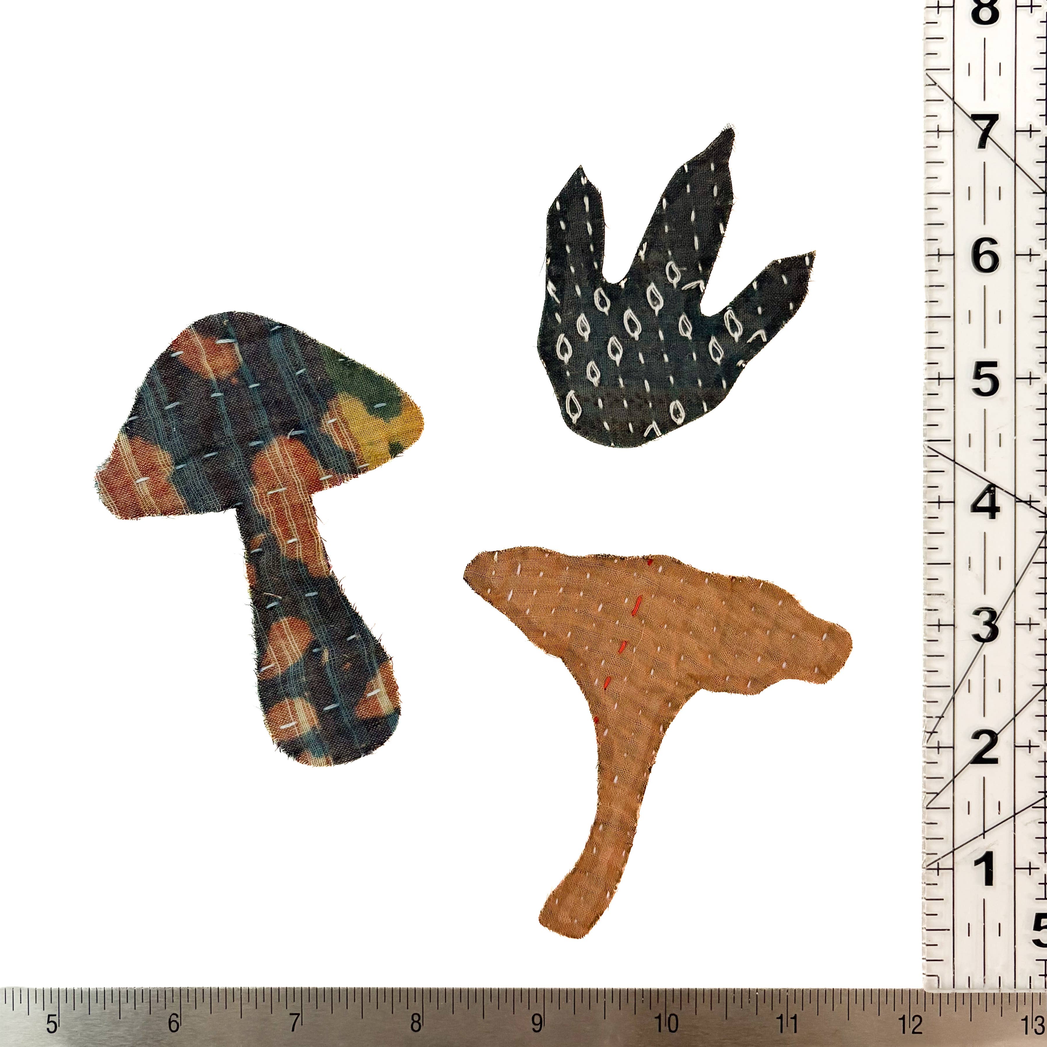 Iron-on Kantha Patches - Small