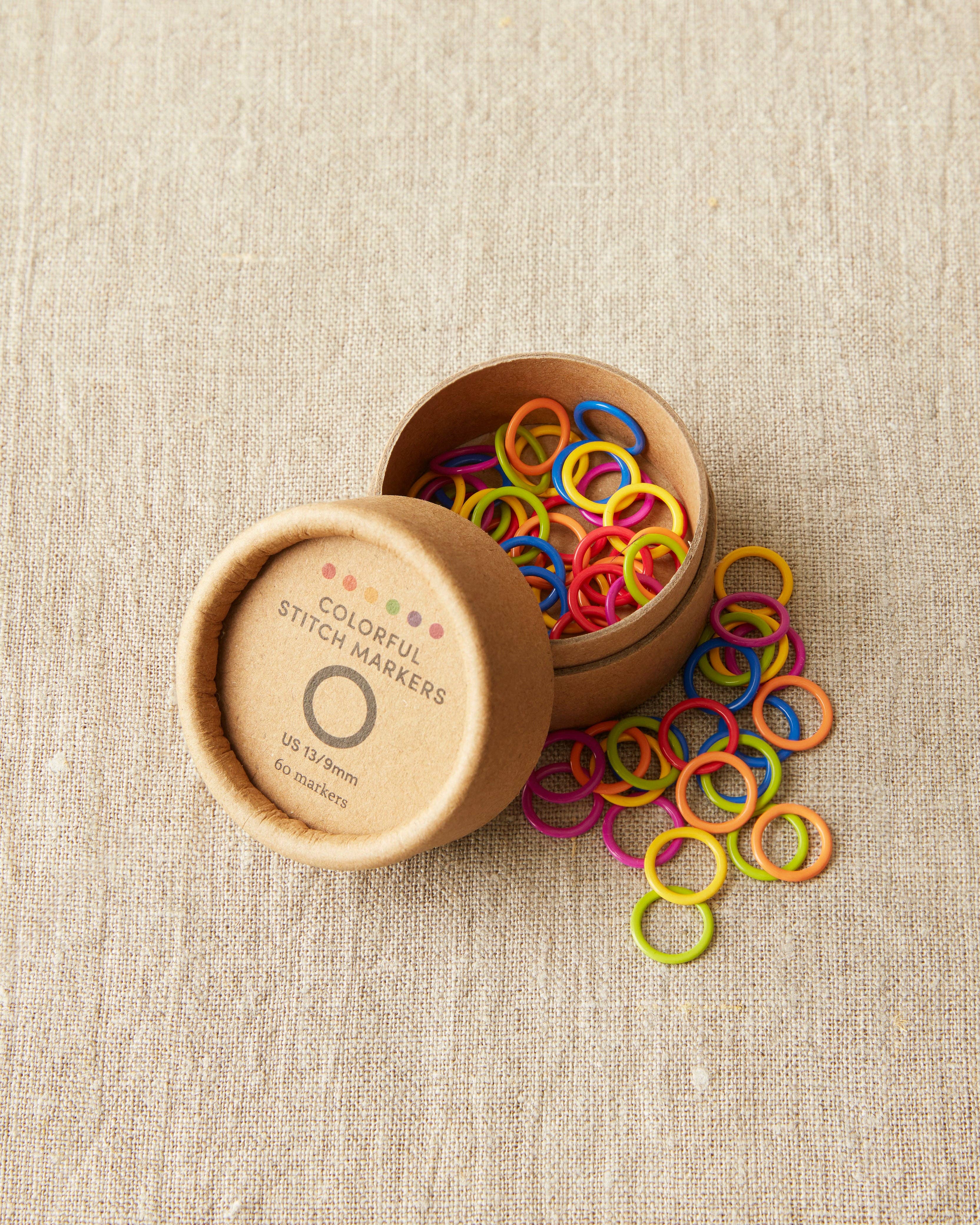 Colorful Ring Stitch Markers - Original