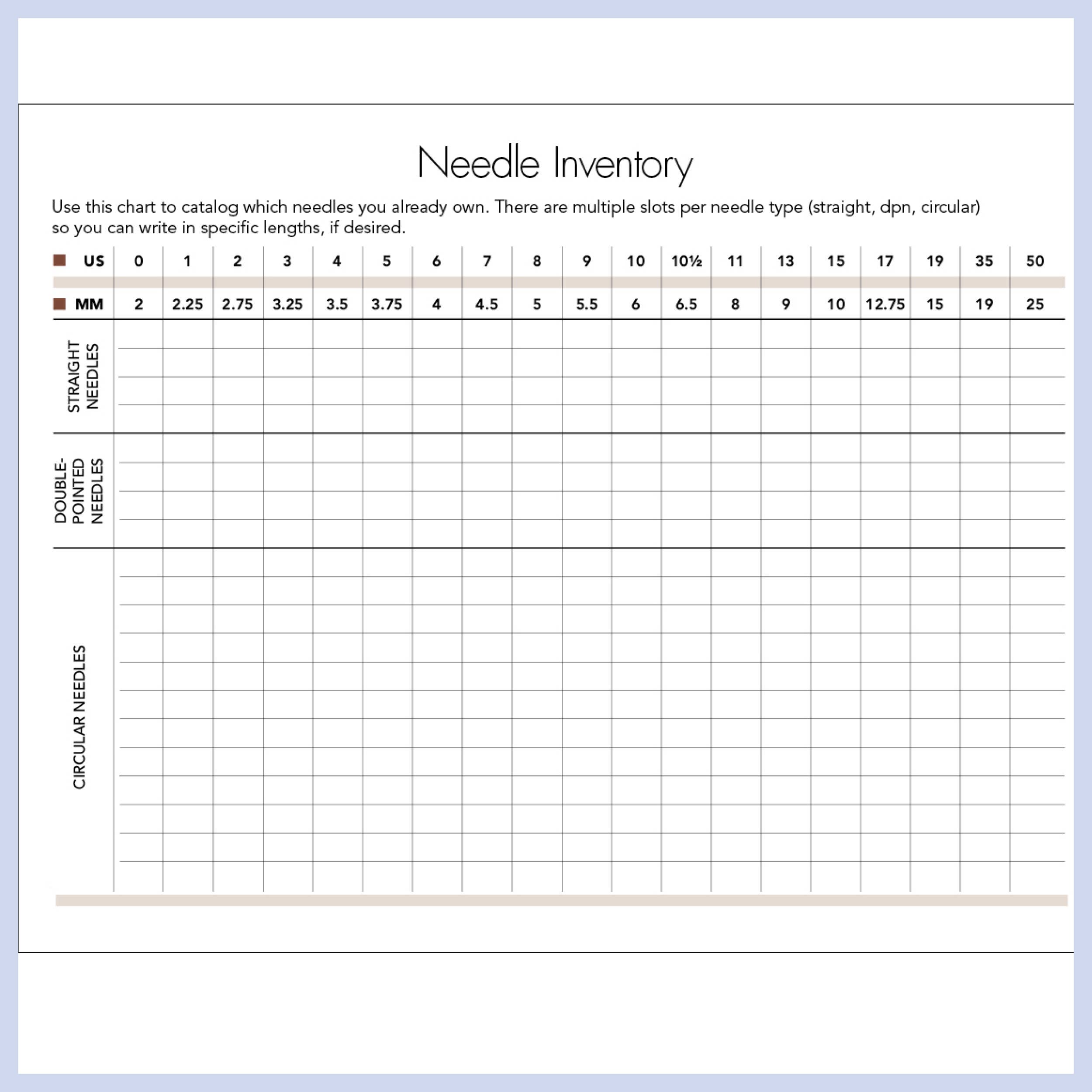 Vogue® Knitting Project Journal