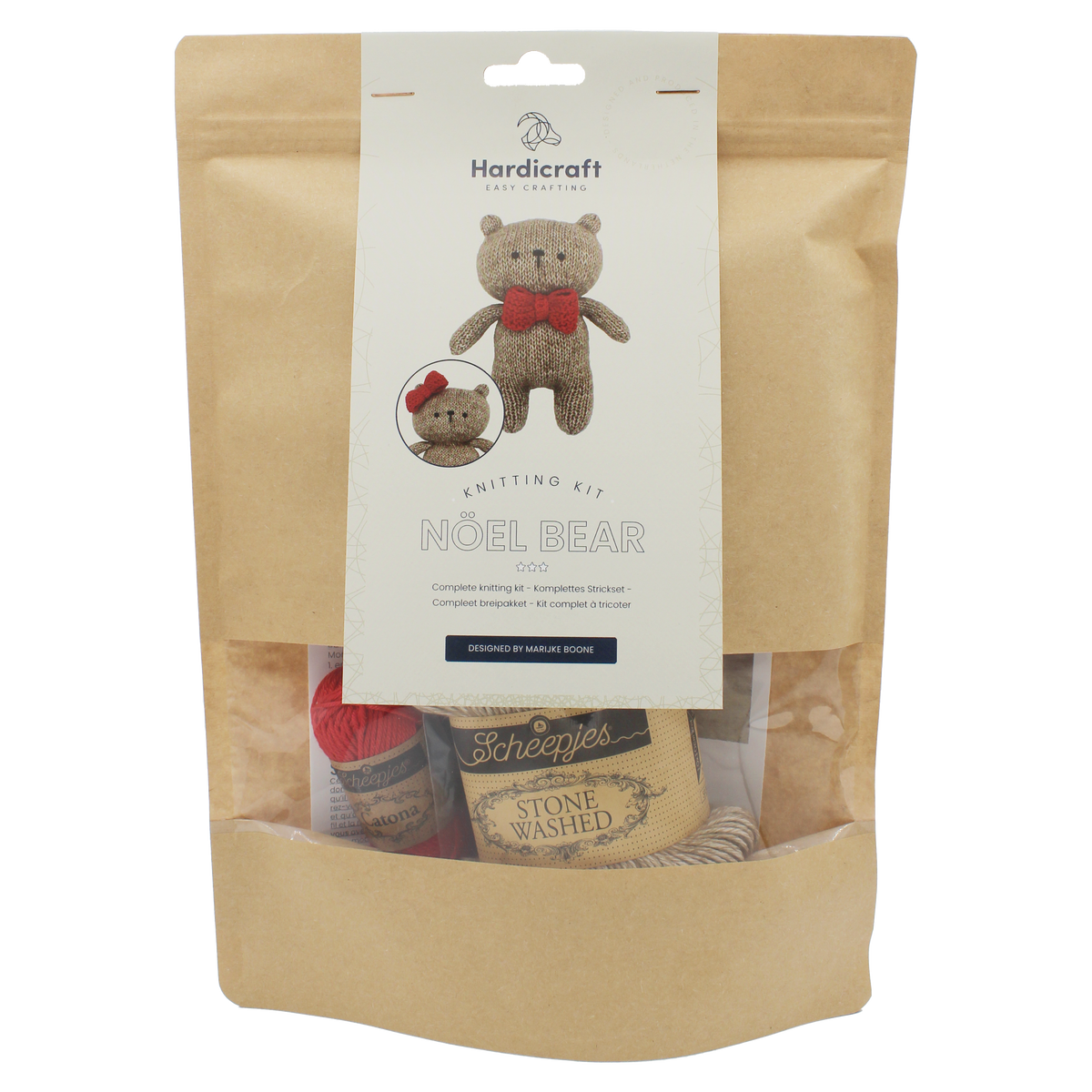 DIY Knitting Kit - Noël Bear