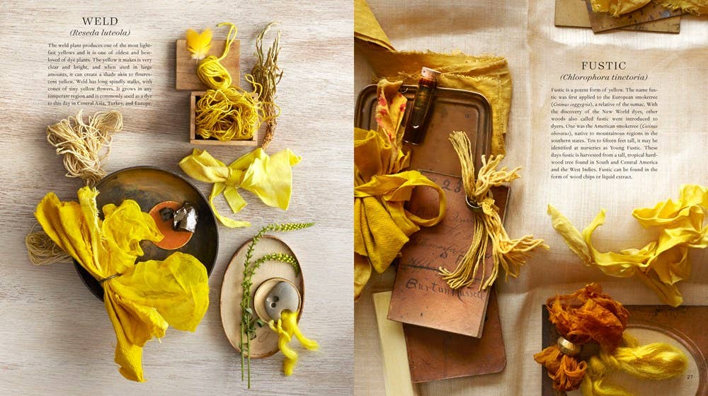 Modern Natural Dyer: Dyeing Silk Wool Linen & Cotton at Home
