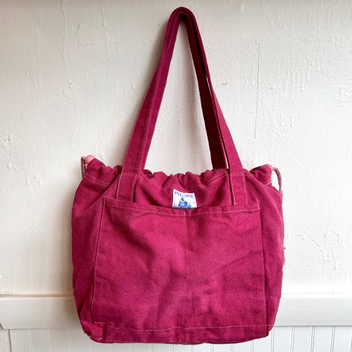 Project Bags: handdyed canvas