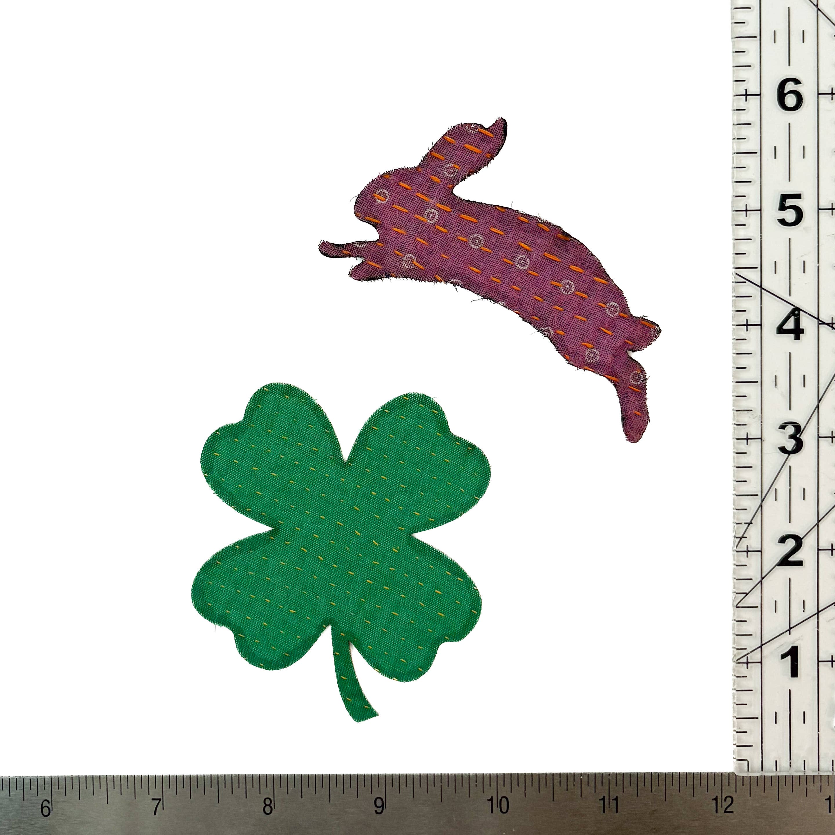 Iron-on Kantha Patches - Small