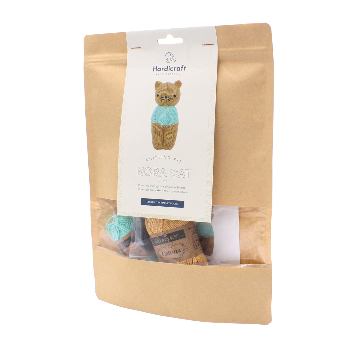 DIY Knitting Kit - Nora Cat