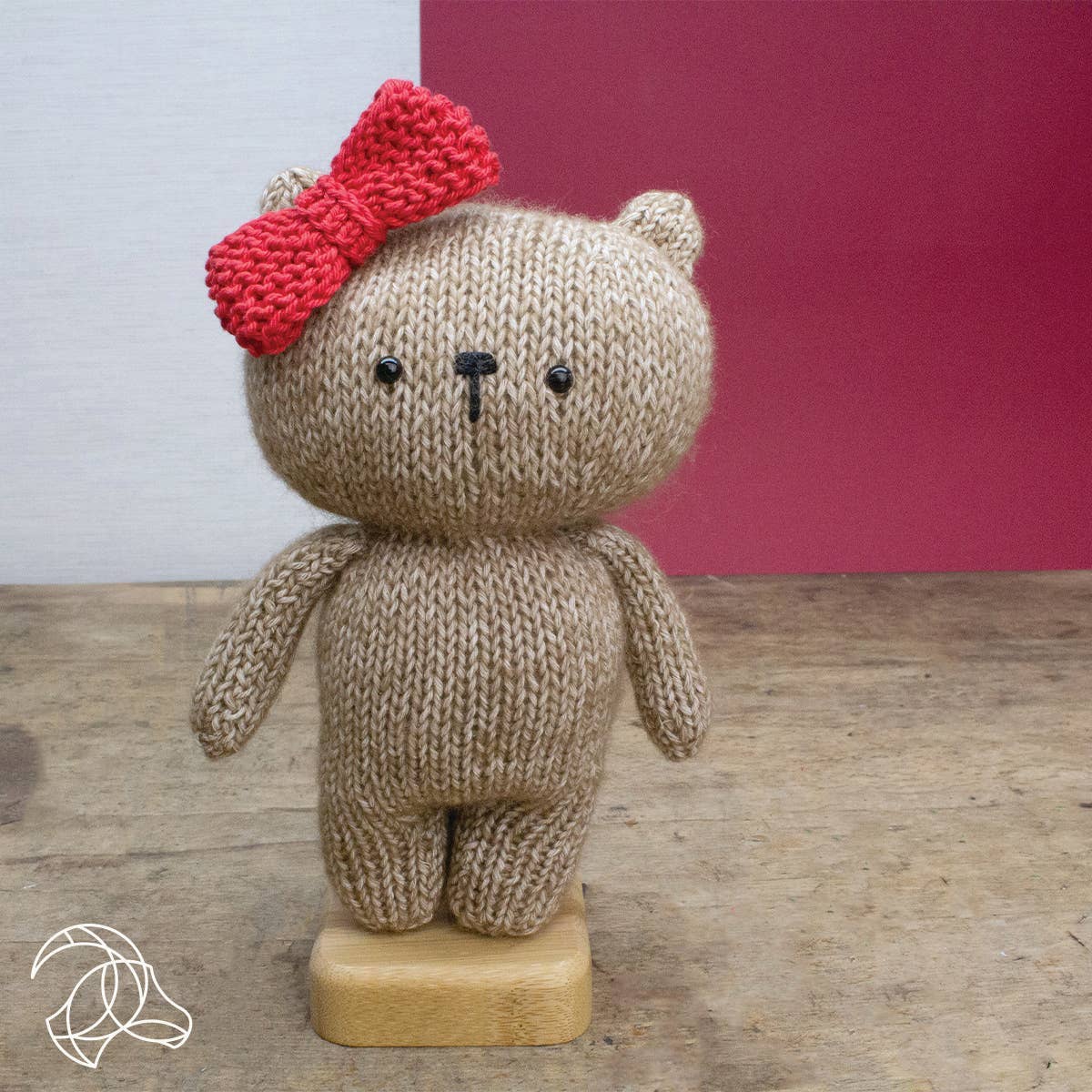DIY Knitting Kit - Noël Bear