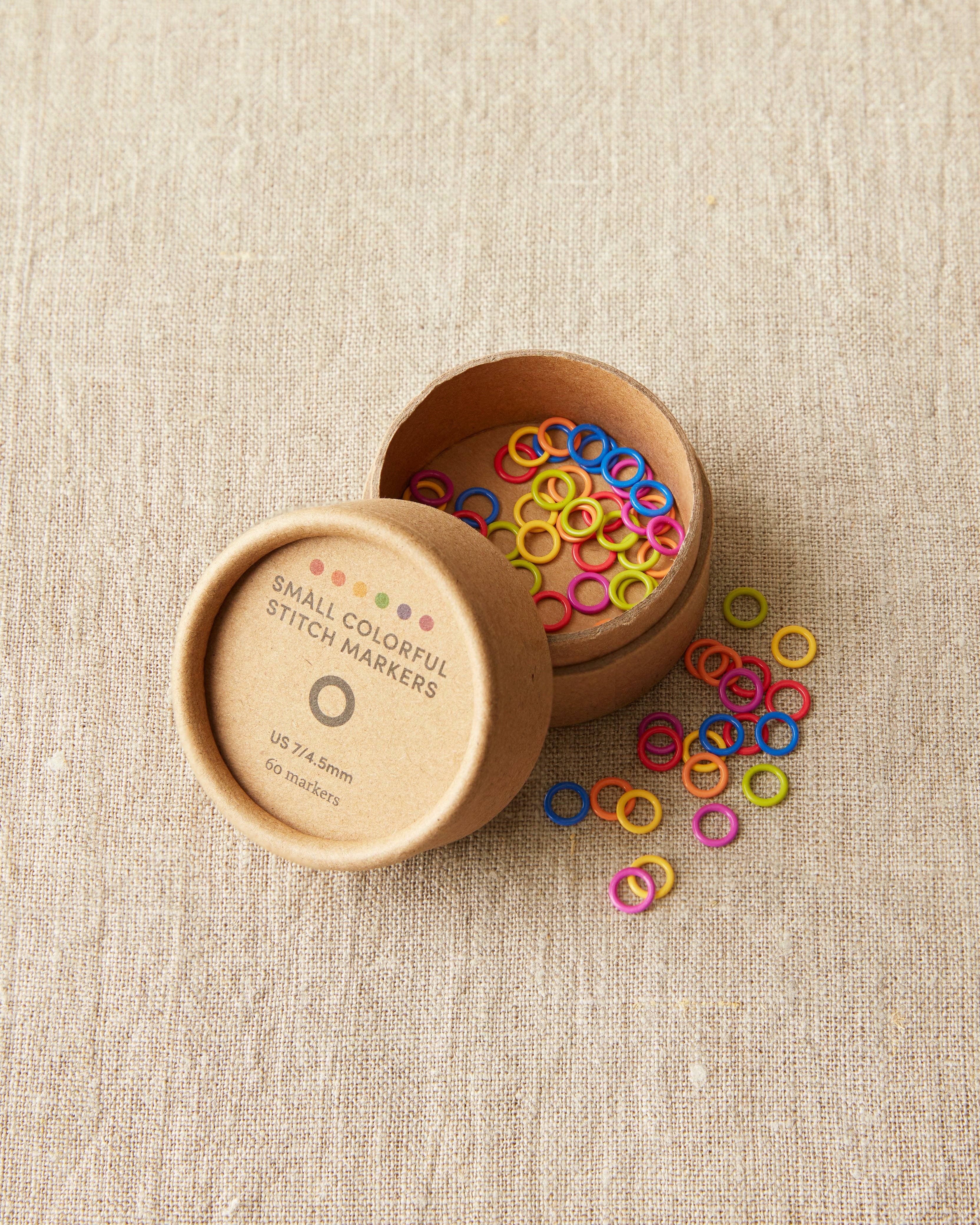 Colorful Ring Stitch Markers - Small