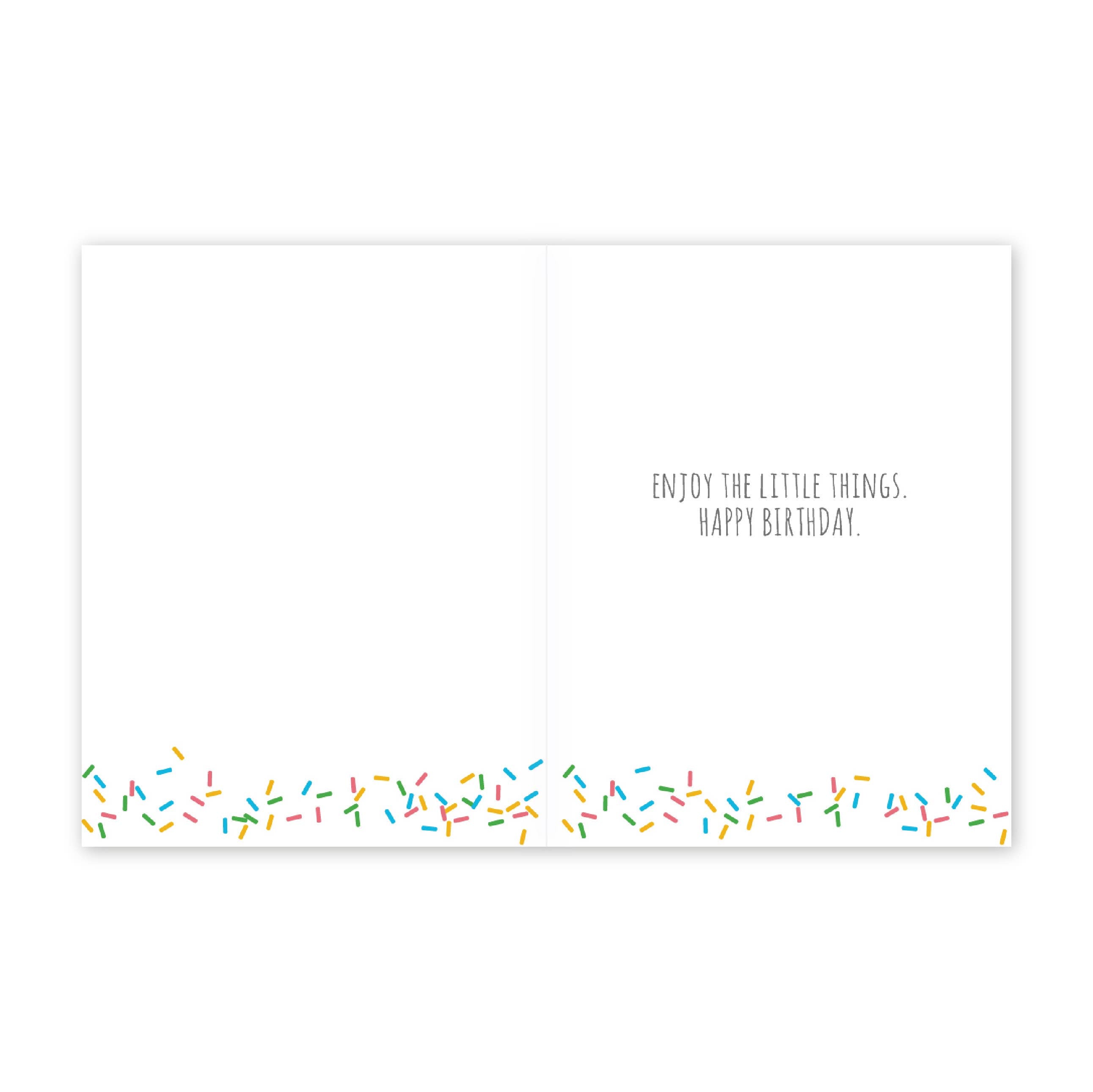 Pigeon Donut Birthday Card