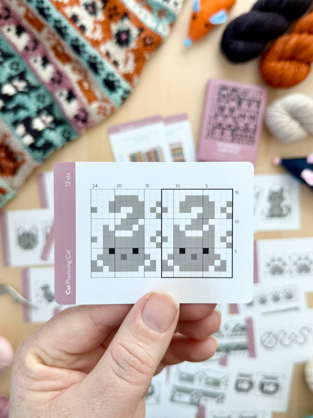 Cat Doodle Card Deck (Expansion Deck) by Pacific Knit Co