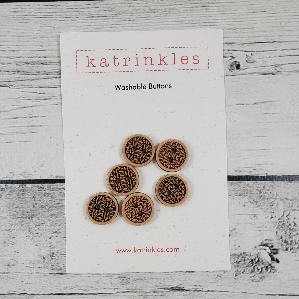 Knit Buttons