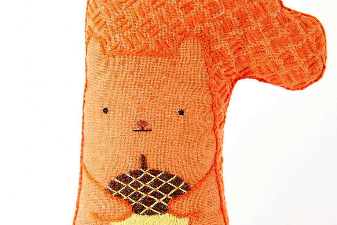 Squirrel - Embroidery Kit
