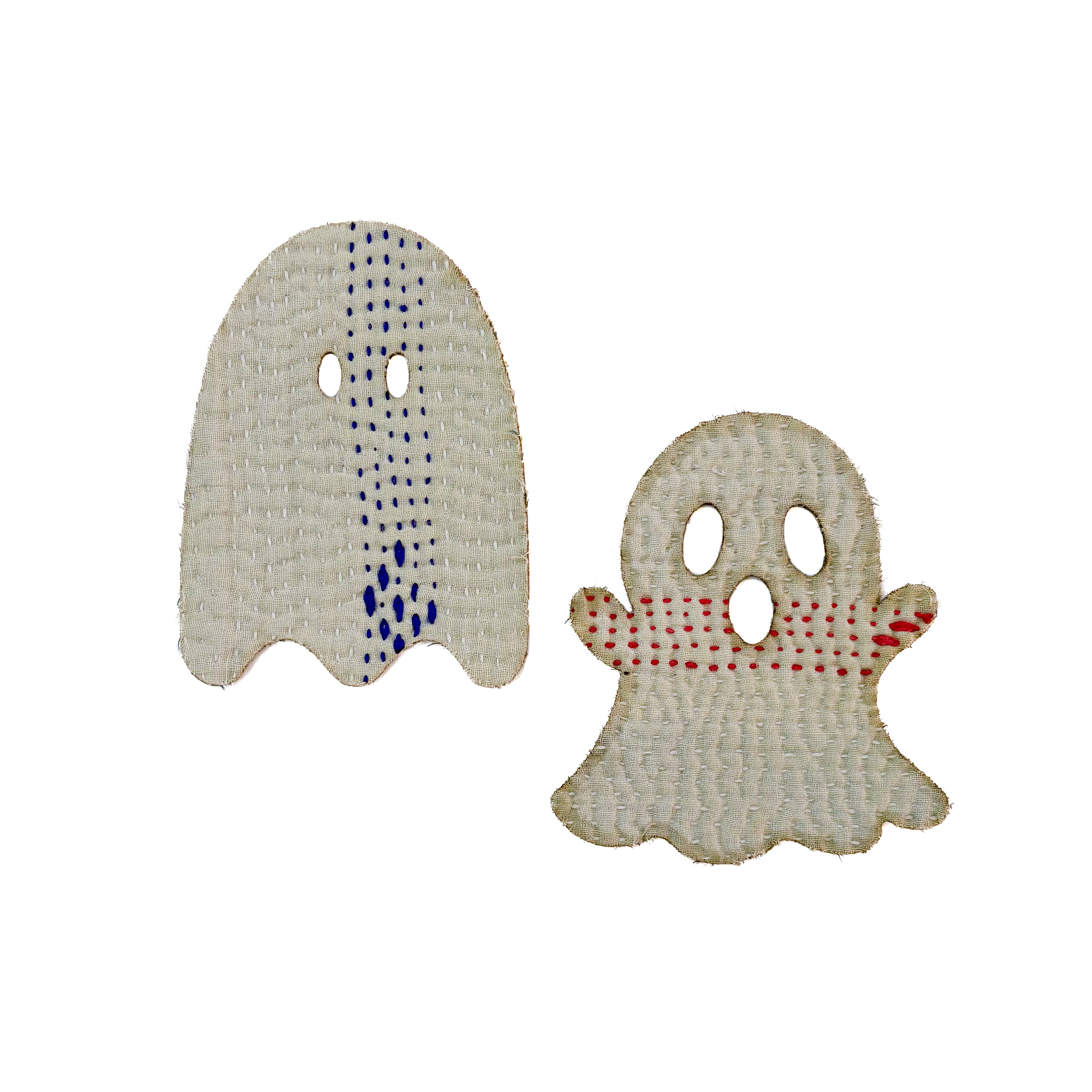 Iron-on Kantha Patches - Small