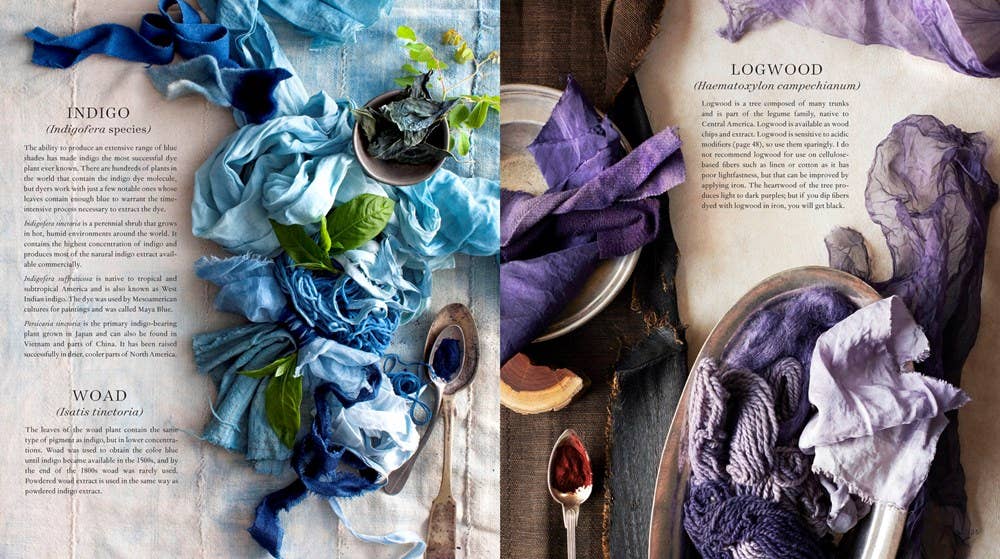 Modern Natural Dyer: Dyeing Silk Wool Linen & Cotton at Home