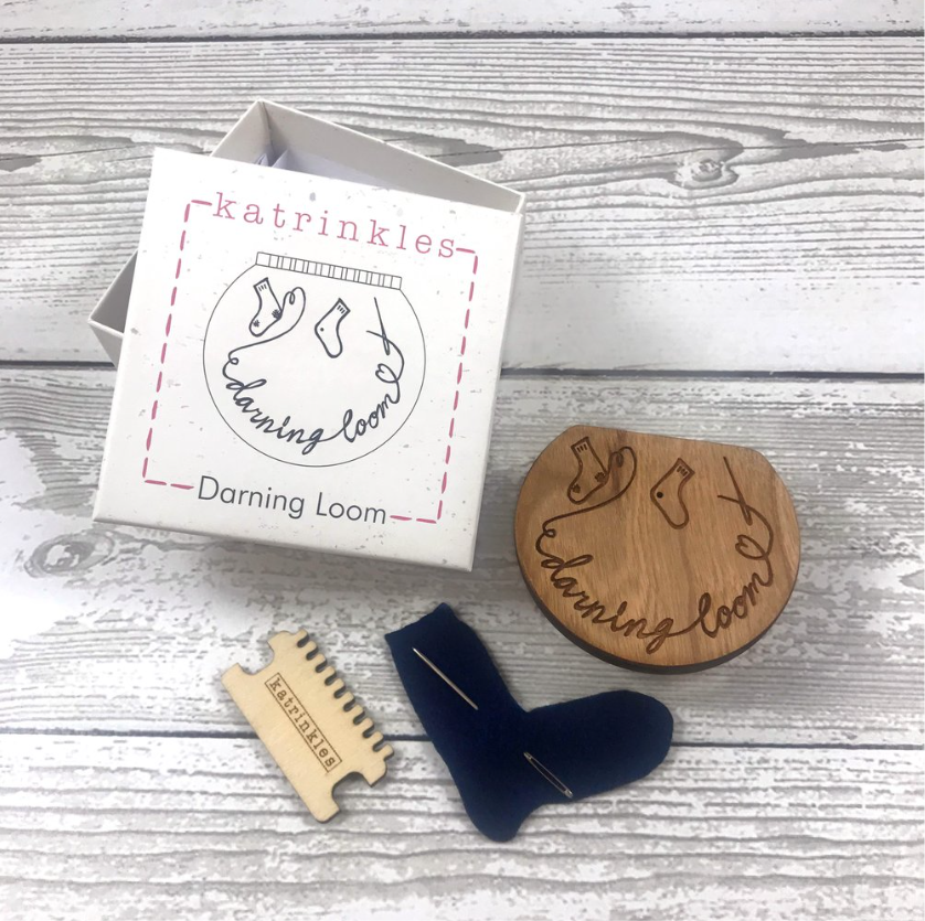 Smaller Darning and Mending Loom Kit