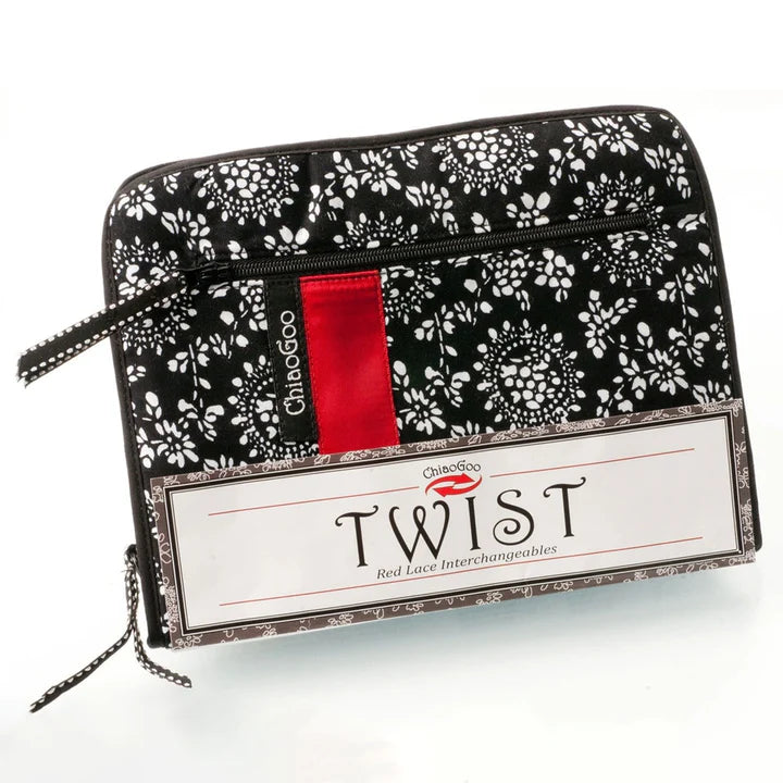 ChiaoGoo -4" TWIST Interchangeable Needle Set Red Lace Small US 2-8