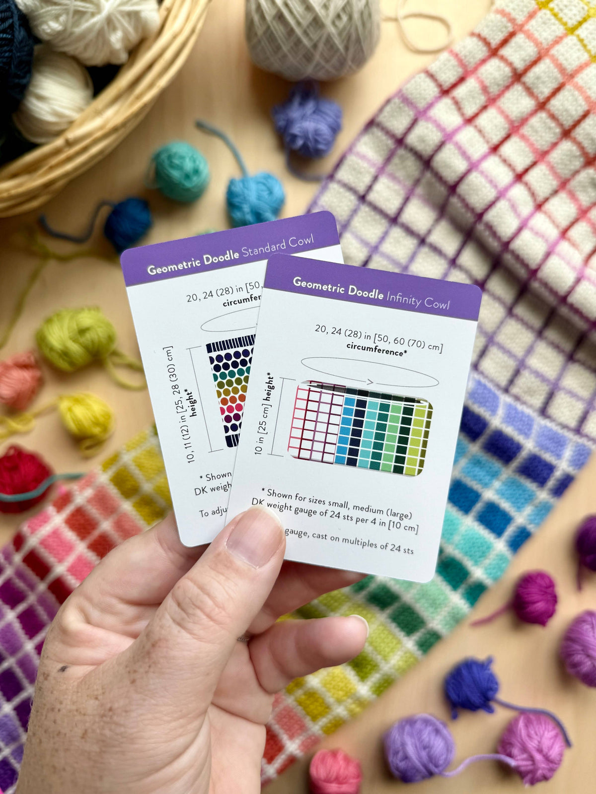 Geometric Doodle Card Deck (Core Deck) by Pacific Knit Co