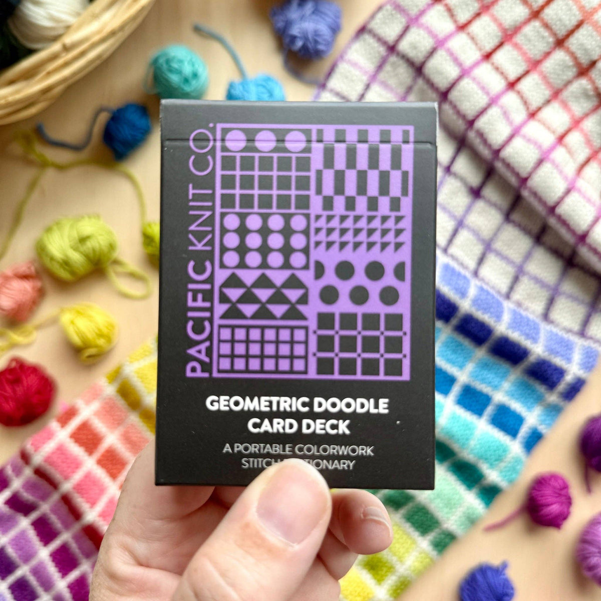 Geometric Doodle Card Deck (Core Deck) by Pacific Knit Co