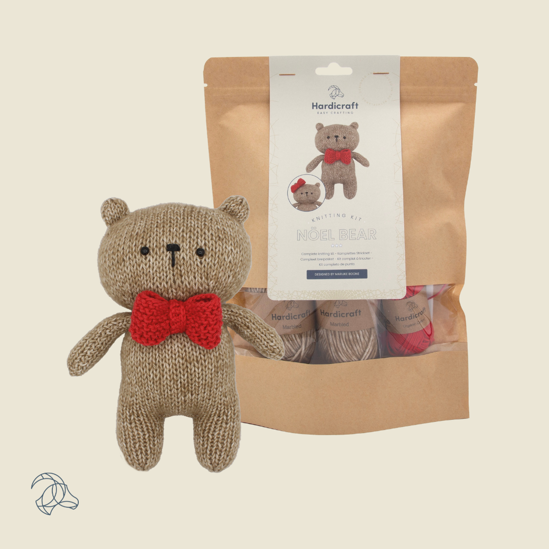 DIY Knitting Kit - Noël Bear