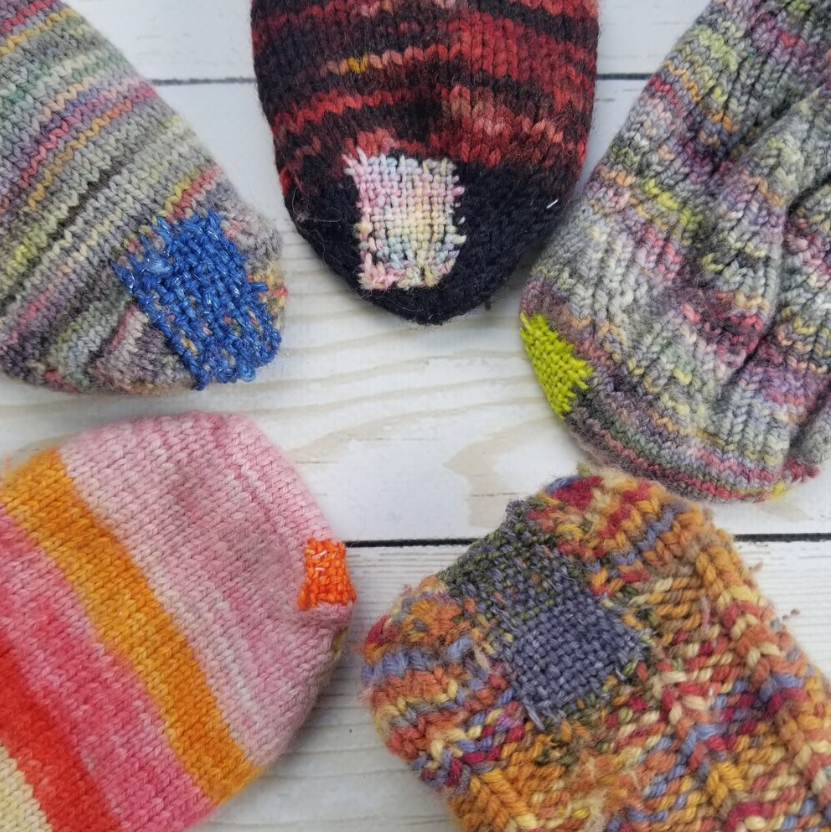 Smaller Darning and Mending Loom Kit
