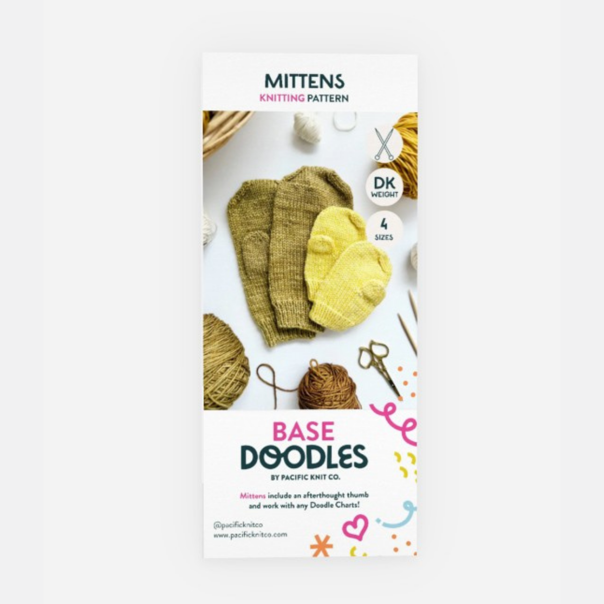 Base Doodle Mittens Brochure by Pacific Knit Co