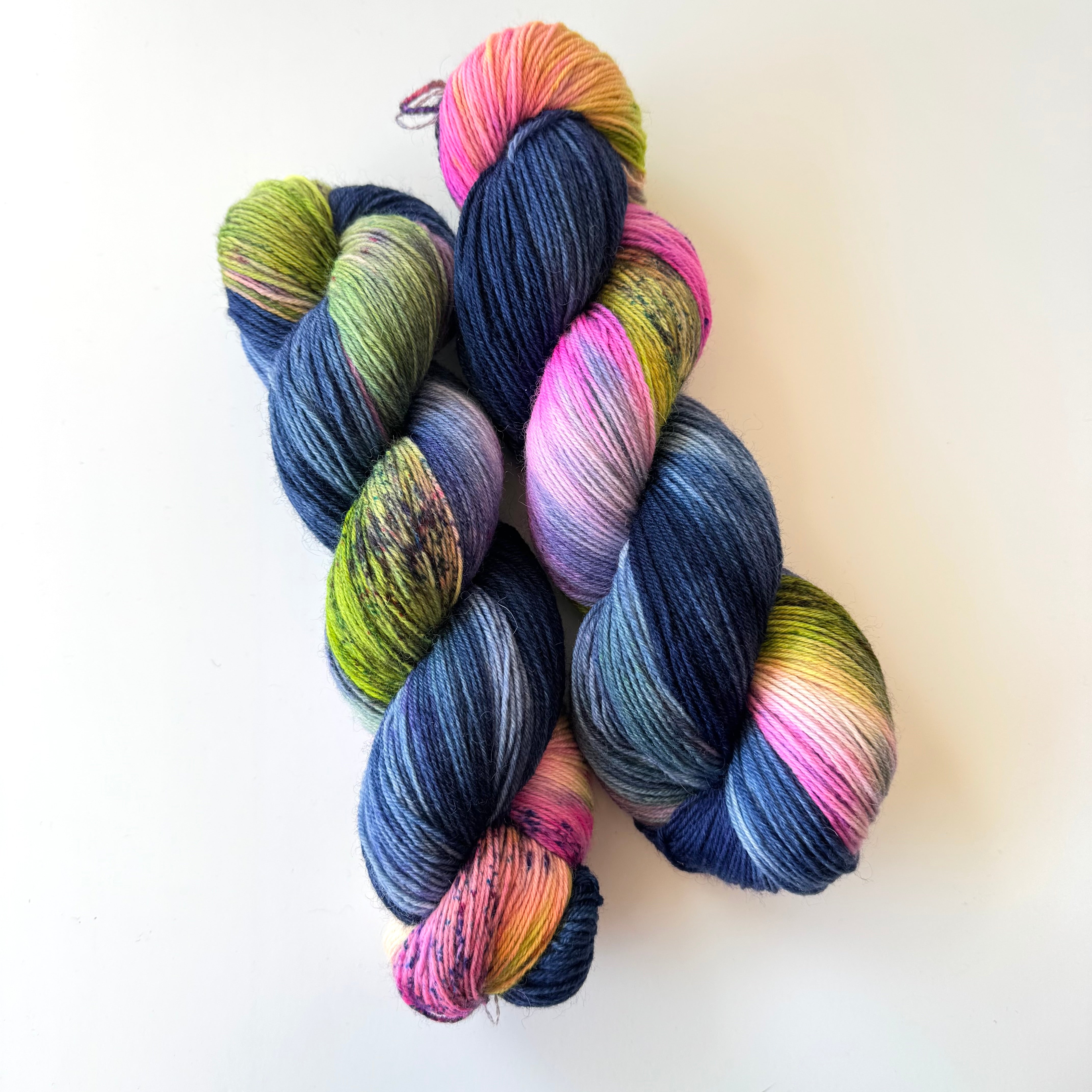 SPARROW fingering- SW Bluefaced/Corriedale sock