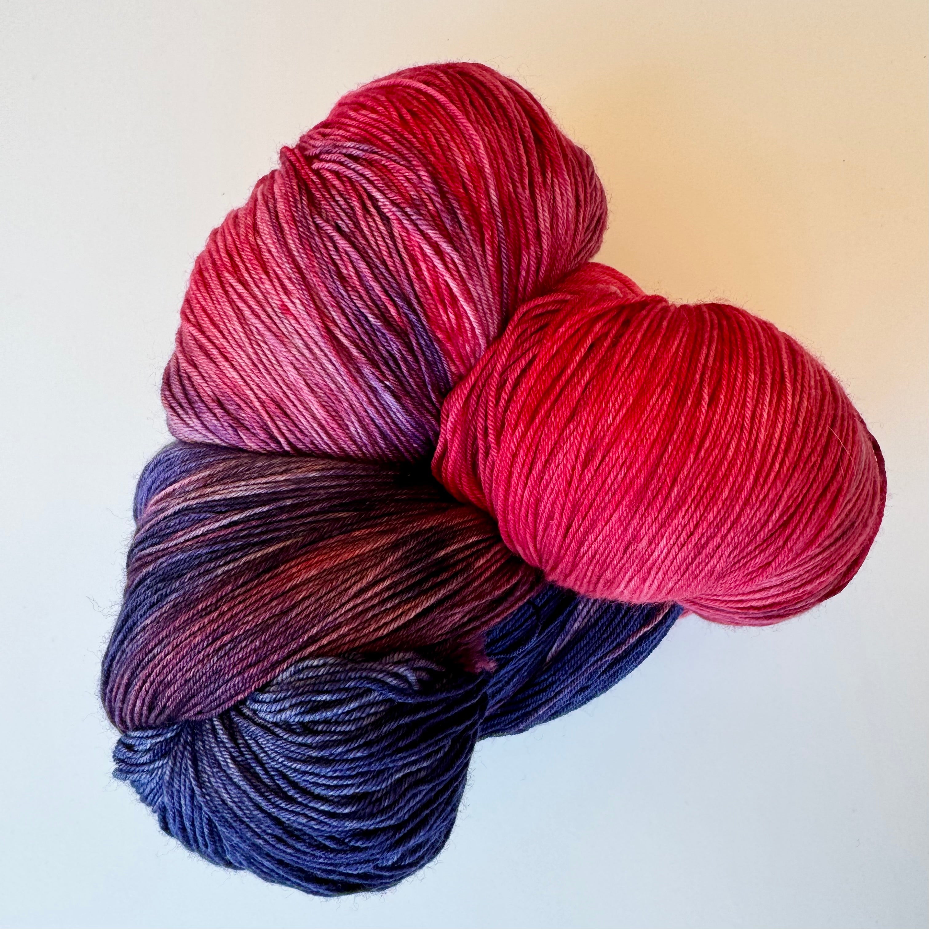 Wool & Silk Sweater Skeins – Fingering weight, One Pound of Yarn