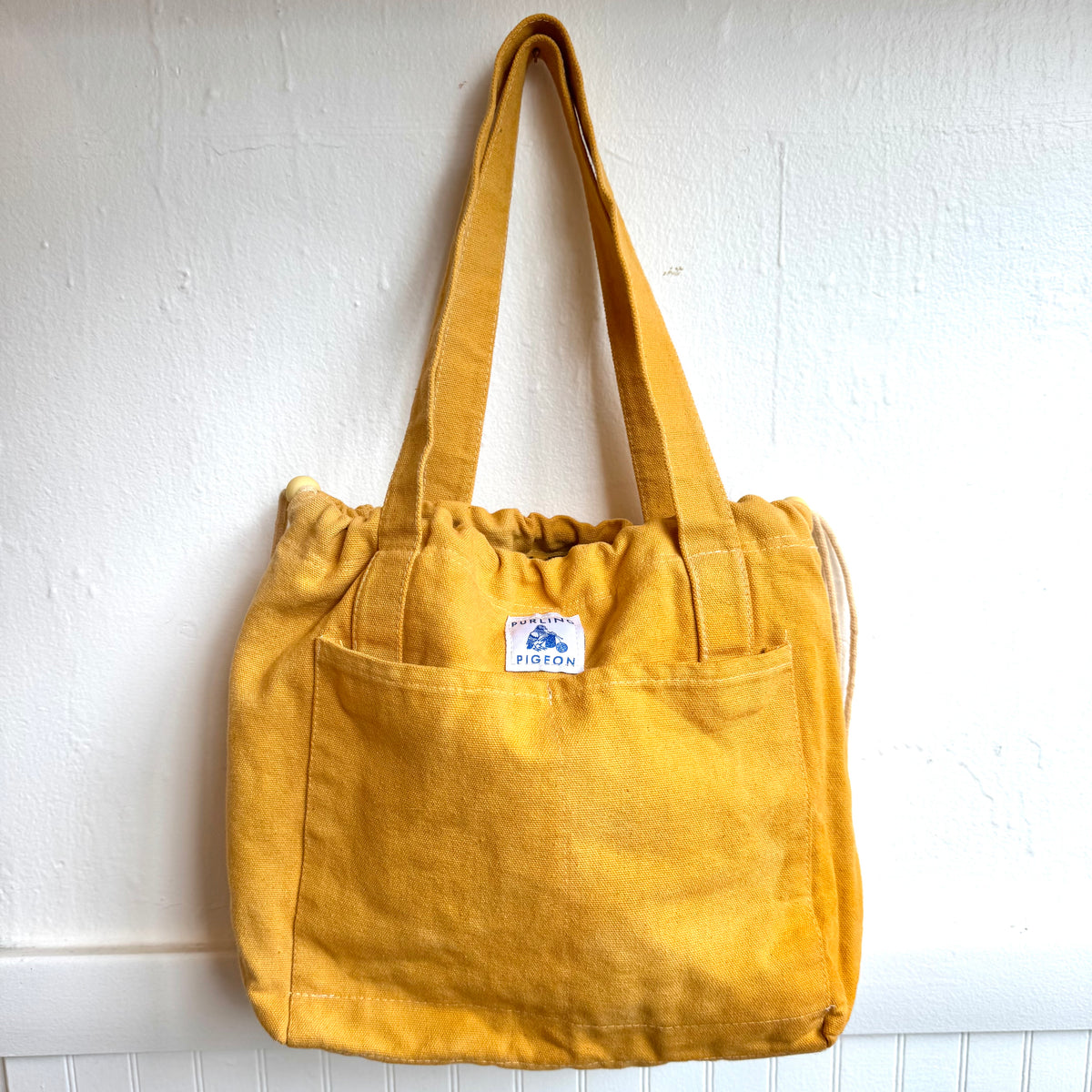 Project Bags: handdyed canvas