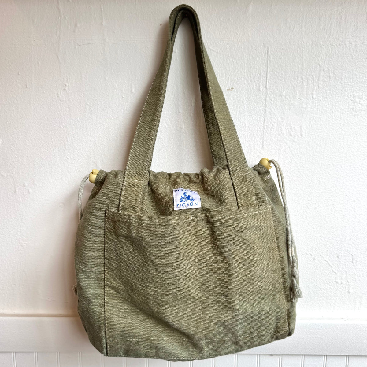 Project Bags: handdyed canvas