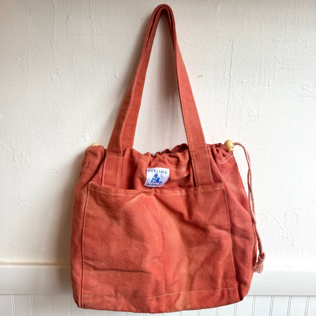 Project Bags: handdyed canvas