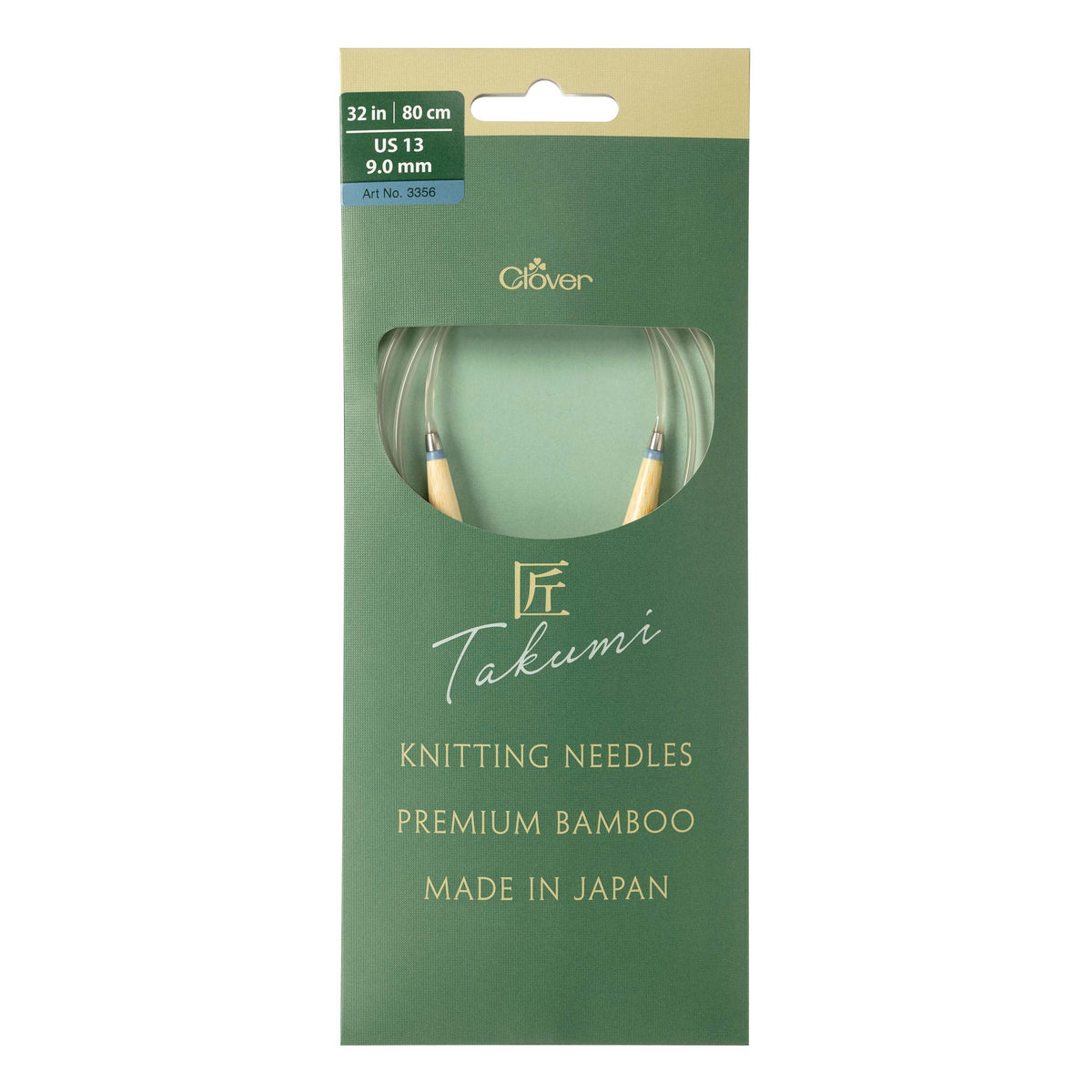 Clover - PRO Takumi Circular Needles Bamboo