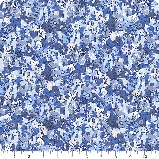 Liberty: Garden Party Blue China Meadow Haze A
