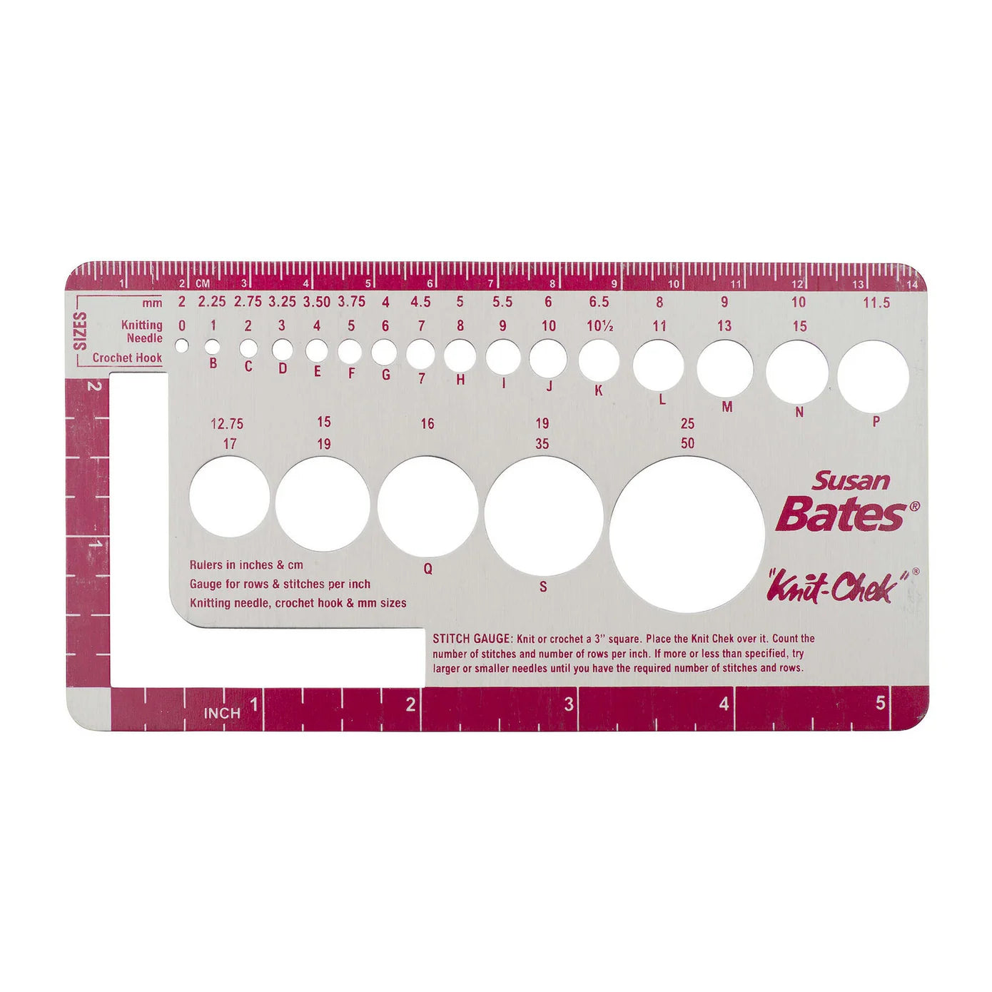 Susan Bates - Knit Chek