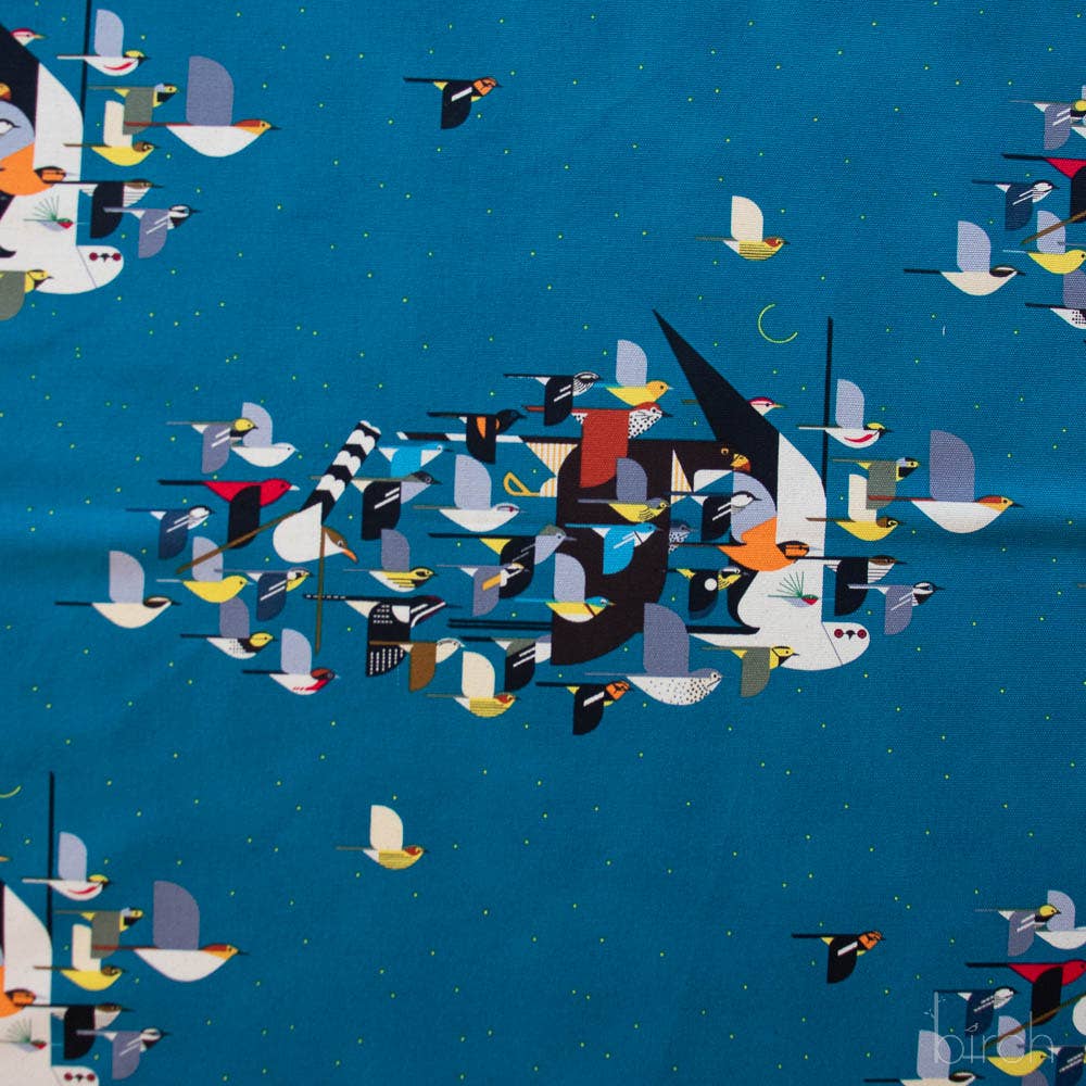 Charley Harper: Missing Migrants Canvas
