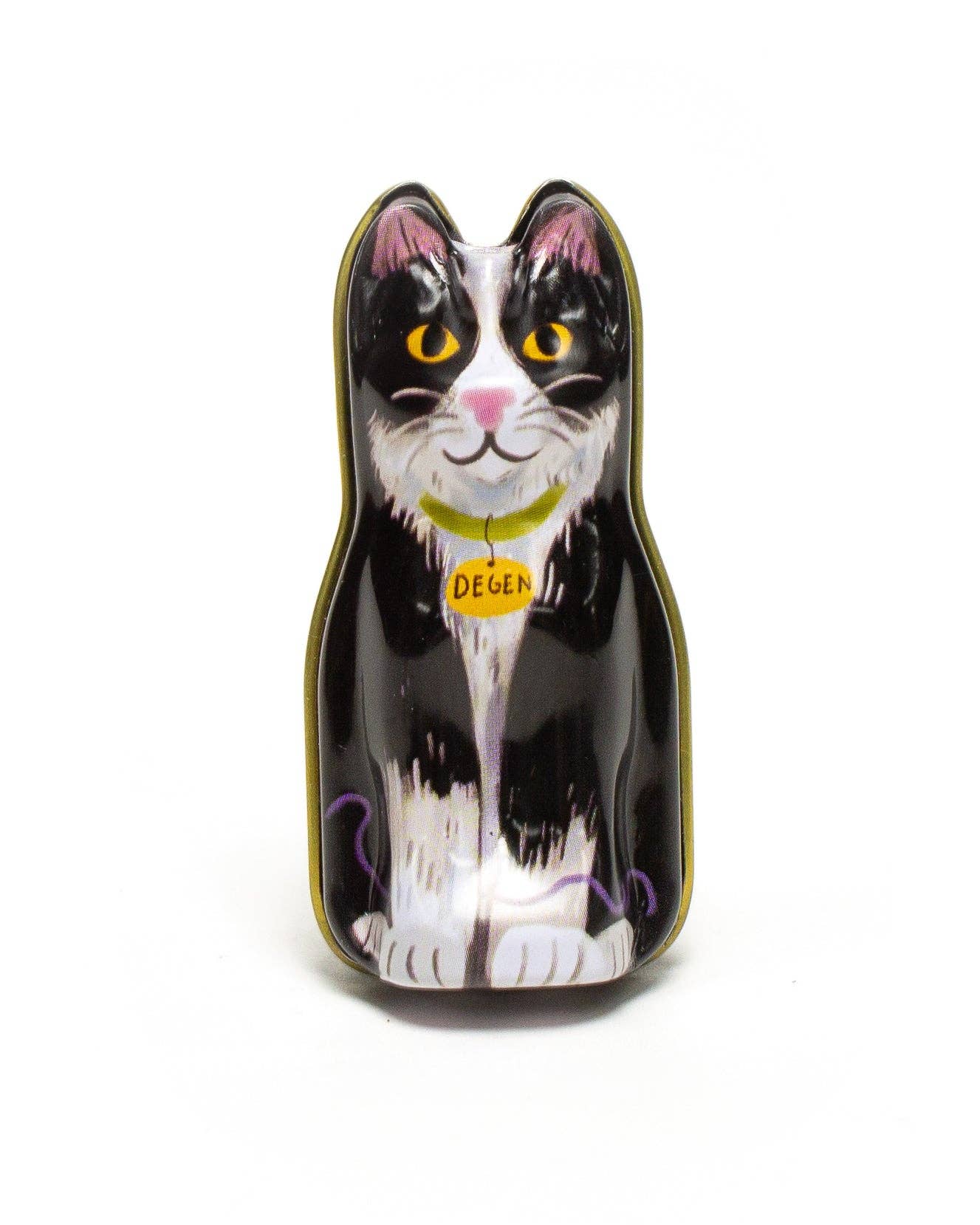 Black Cat Tin - Barber Cord