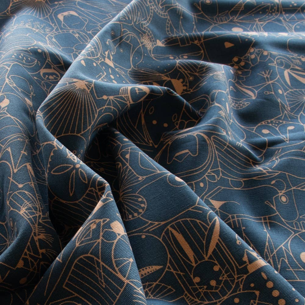 Charley Harper: End Papers Dusk Canvas