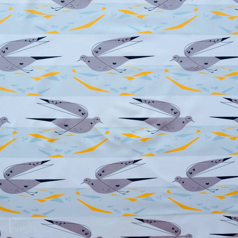 Charley Harper: Mourning Dove Poplin