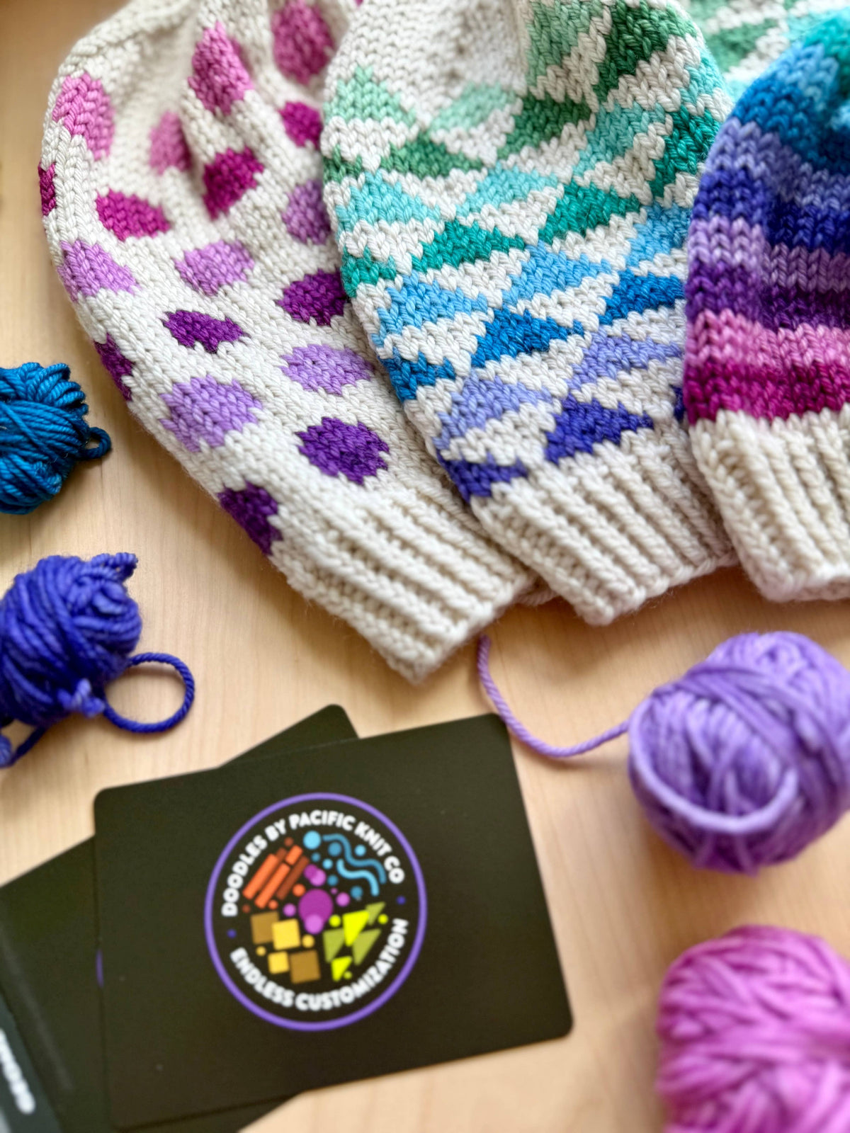 Geometric Doodle Card Deck (Core Deck) by Pacific Knit Co