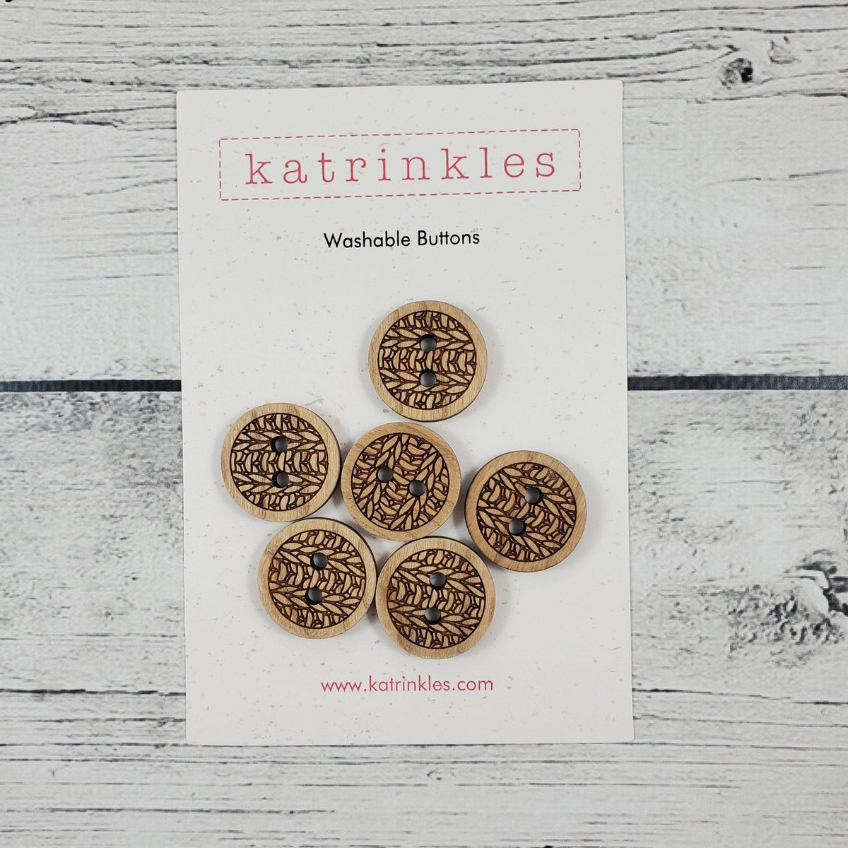 Knit Buttons