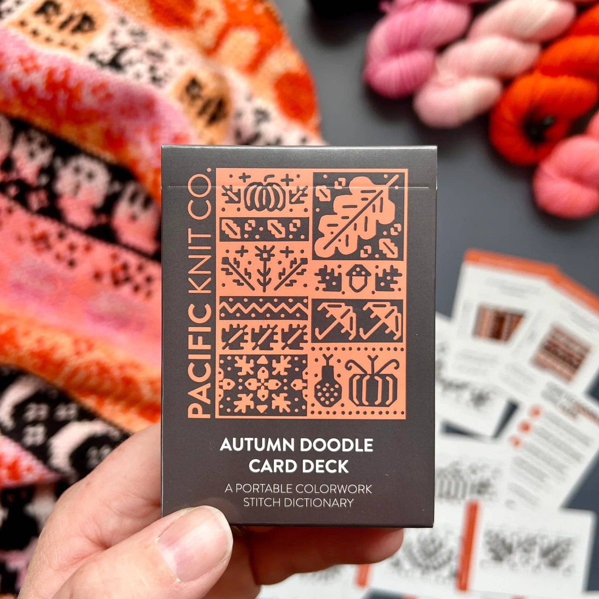 Autumn Doodle Card Deck (Core Deck) by Pacific Knit Co