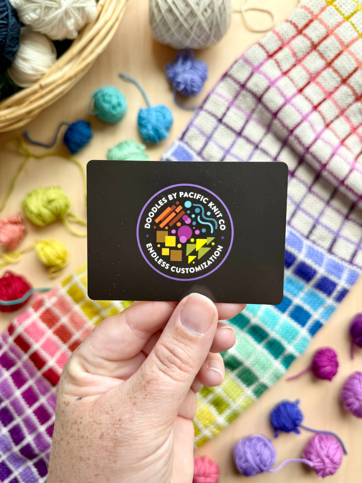 Geometric Doodle Card Deck (Core Deck) by Pacific Knit Co