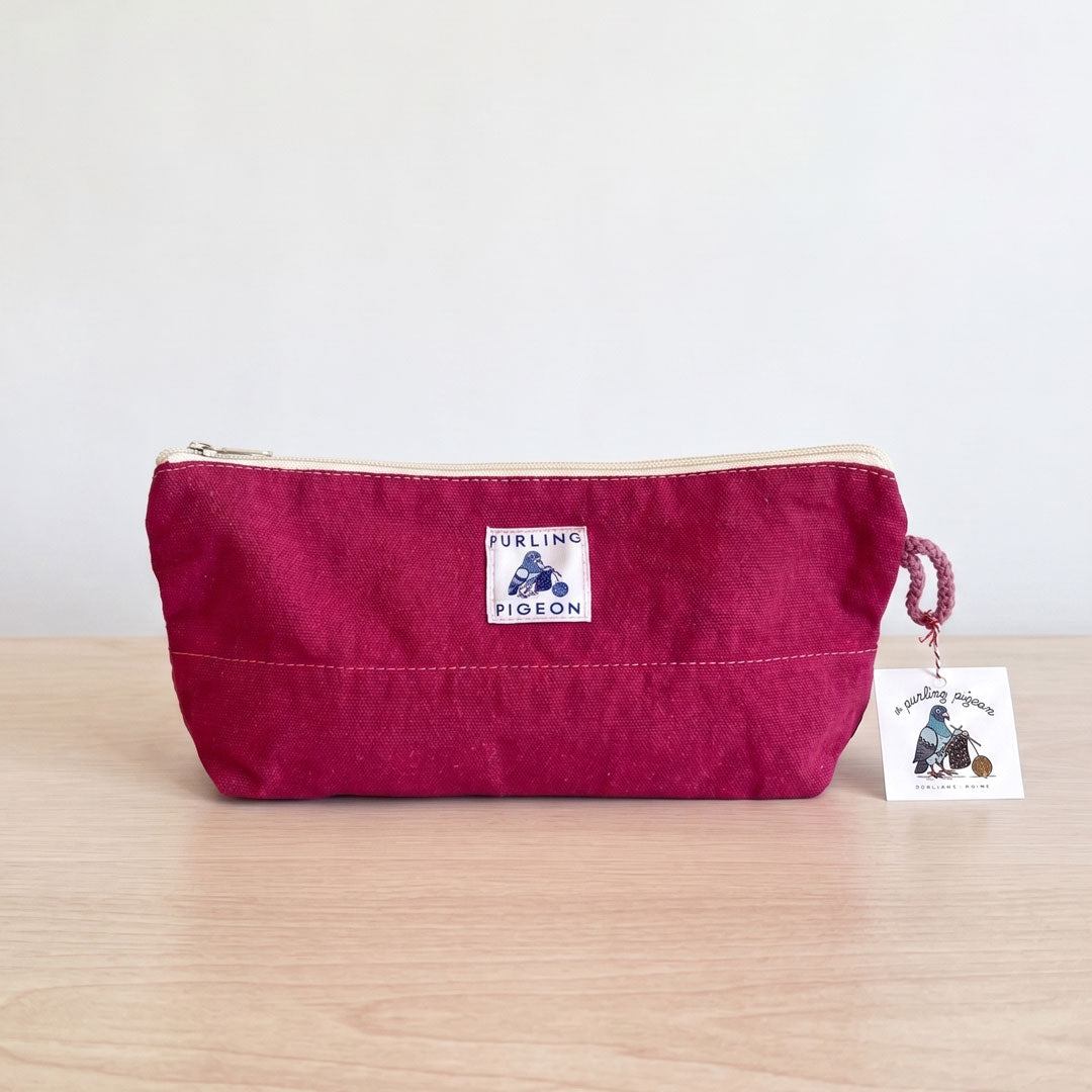 Project Bag collection: handdyed canvas